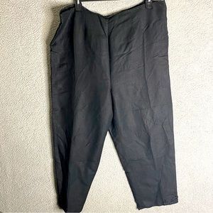 Jillian Jones Pants Womens Size 20 W Tuxedo Trousers Black